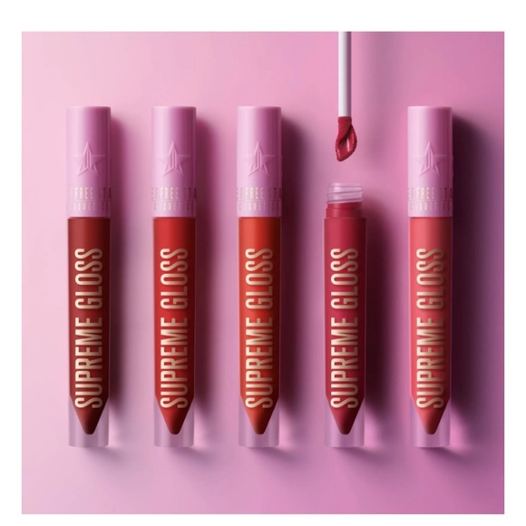 HOUSE TOUR New in Box Jeffree Star Supreme Gloss Soft Peach Pink Nude lipgloss - Picture 7 of 11